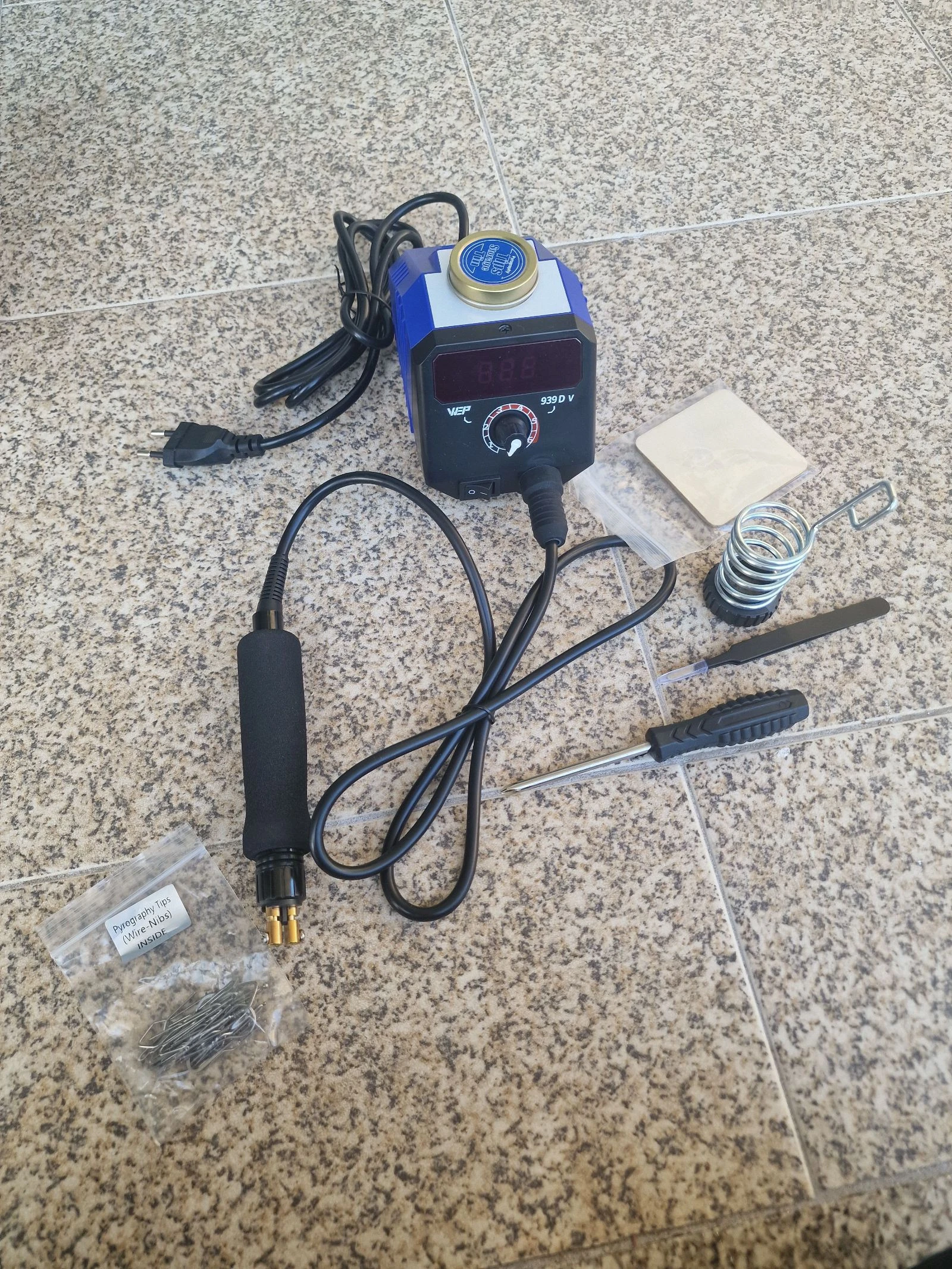 kit de pirografia WEP 939D-V. – photo 4